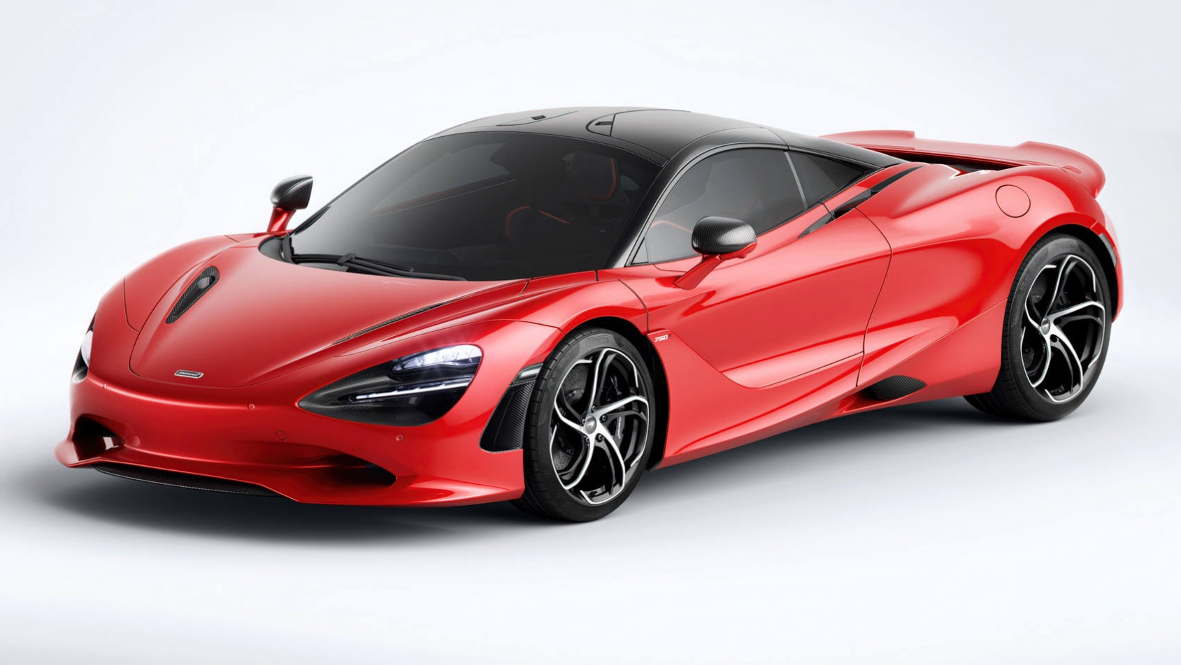 McLaren 750S McLaren 750S Coupe czerwone