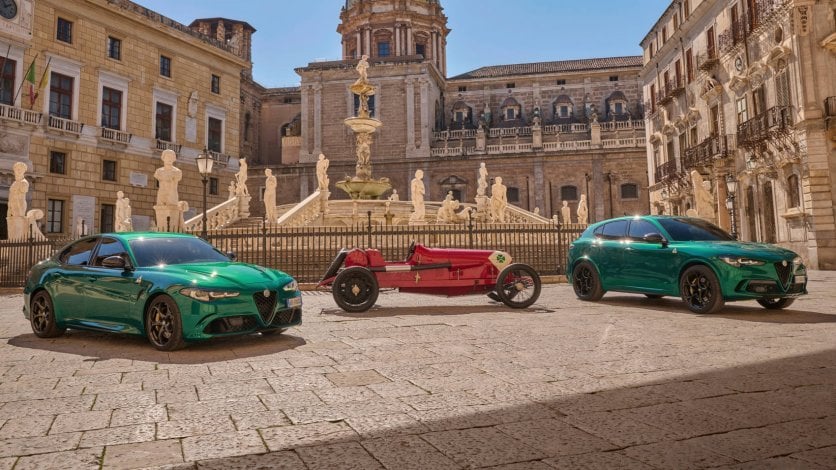 Alfa Romeo Giulia/Stelvio Q 100th Anniversario główne