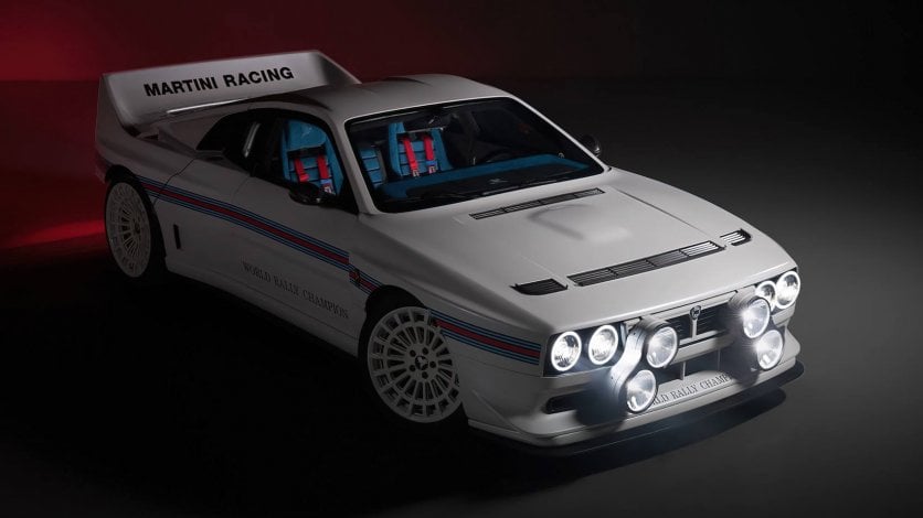 Lancia 037 Kimera EVO37 Martini 7 restomod przód