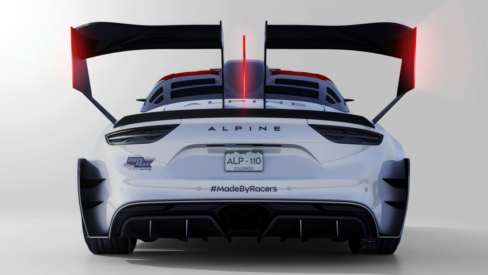 Alpine A110 Pikes Peak tył