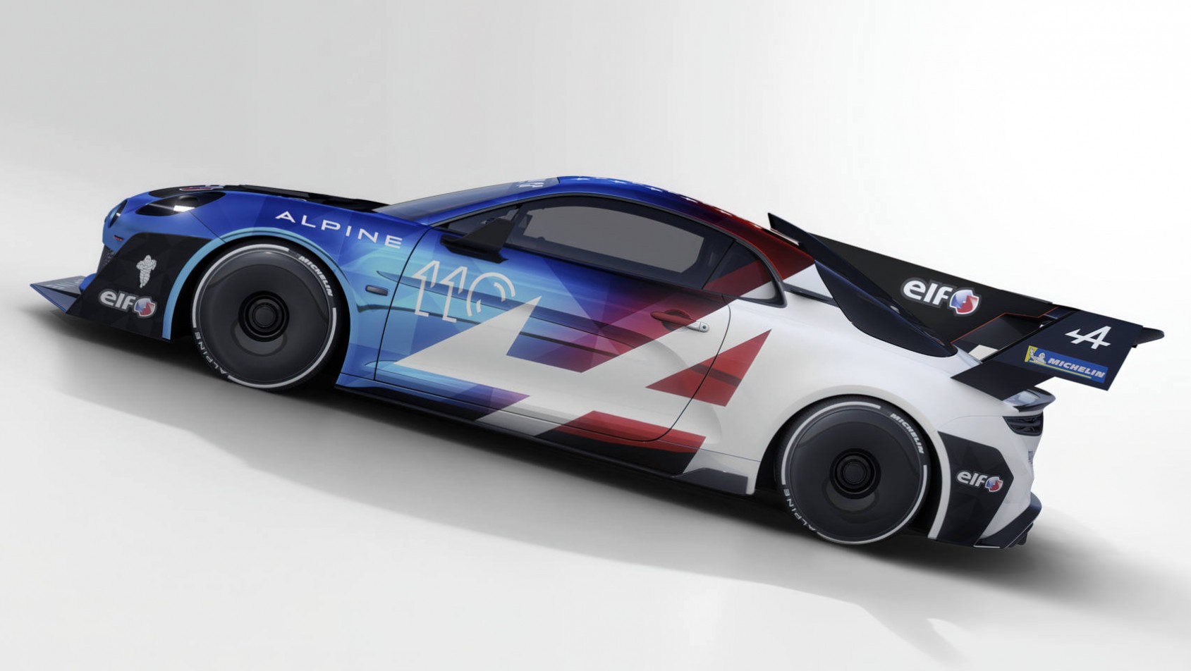Alpine A110 Pikes Peak sylwetka