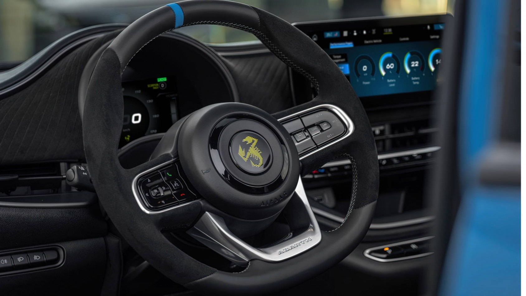 Abarth 500e kierownica