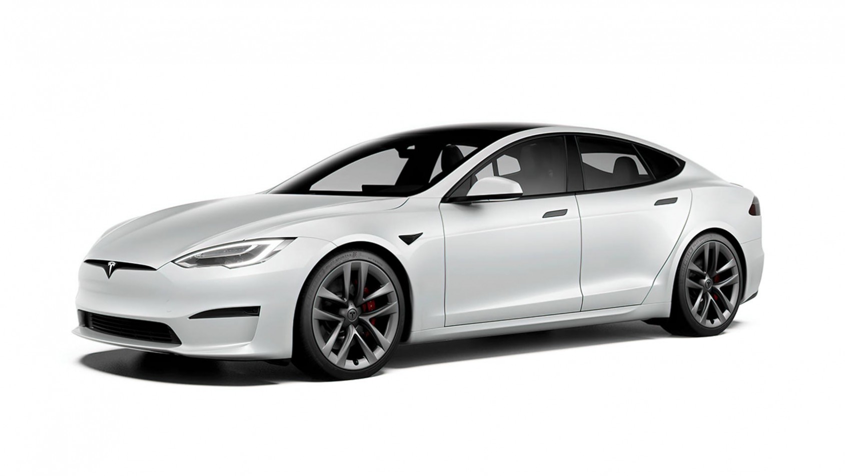 Tesla Model S Plaid Track Pack sylwetka