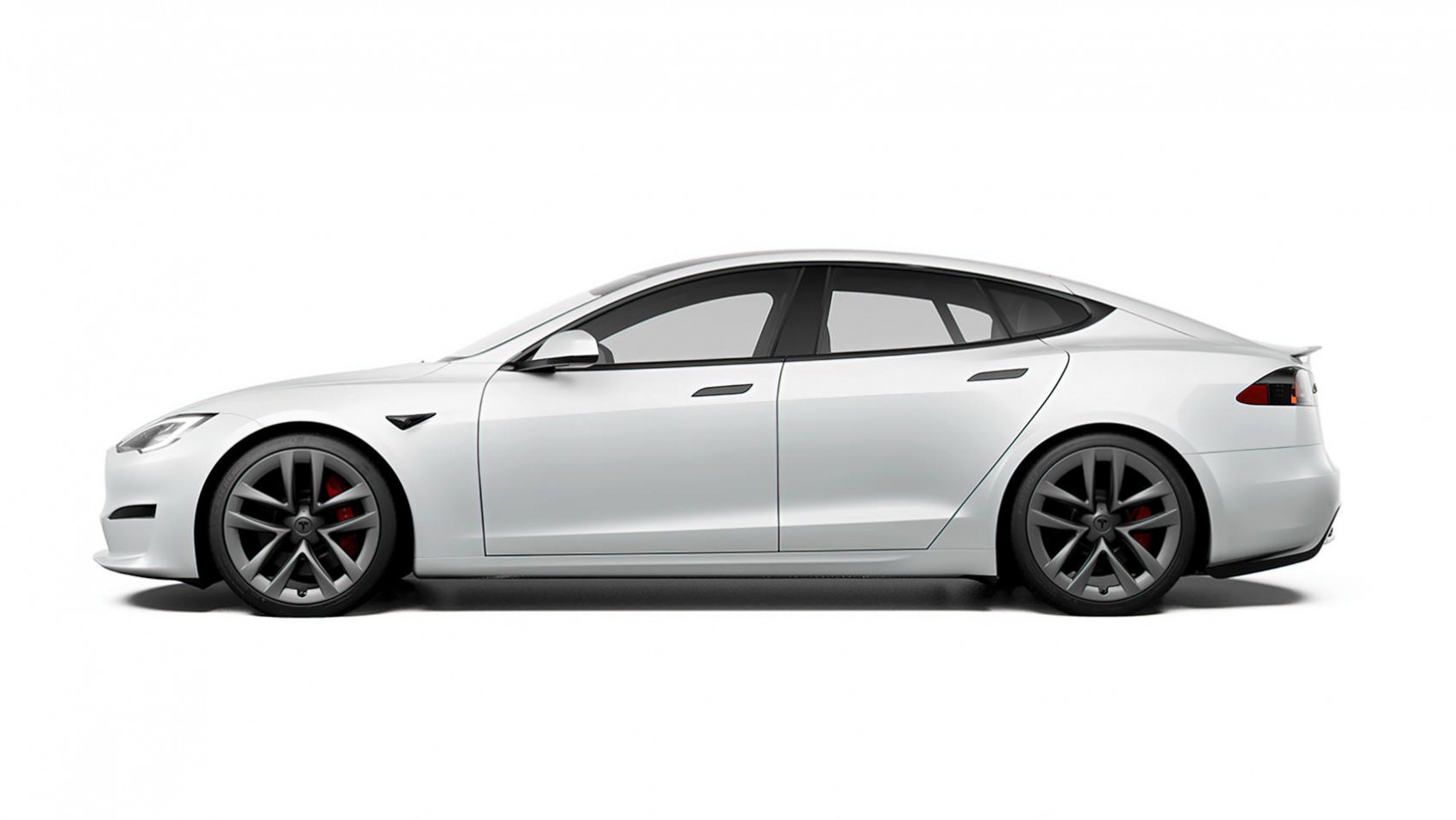 Tesla Model S Plaid Track Pack profil