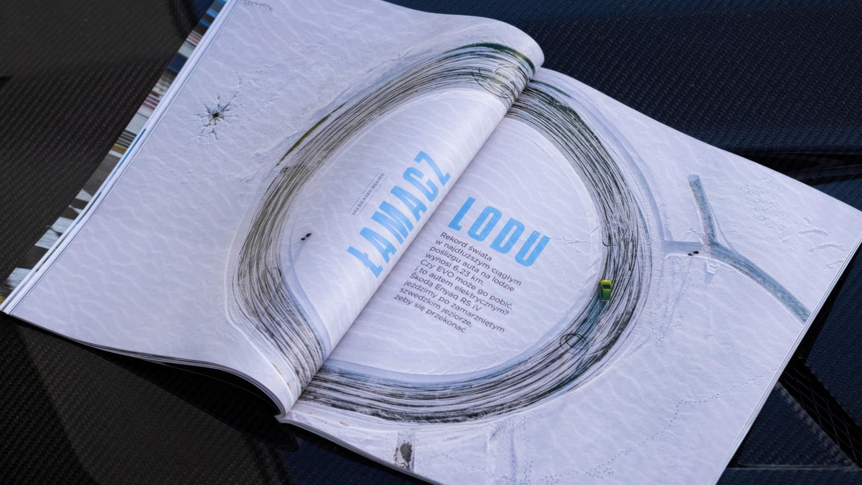 Brytyjska redakcja bije Rekord Guinessa Skodą Enyaq RS iV