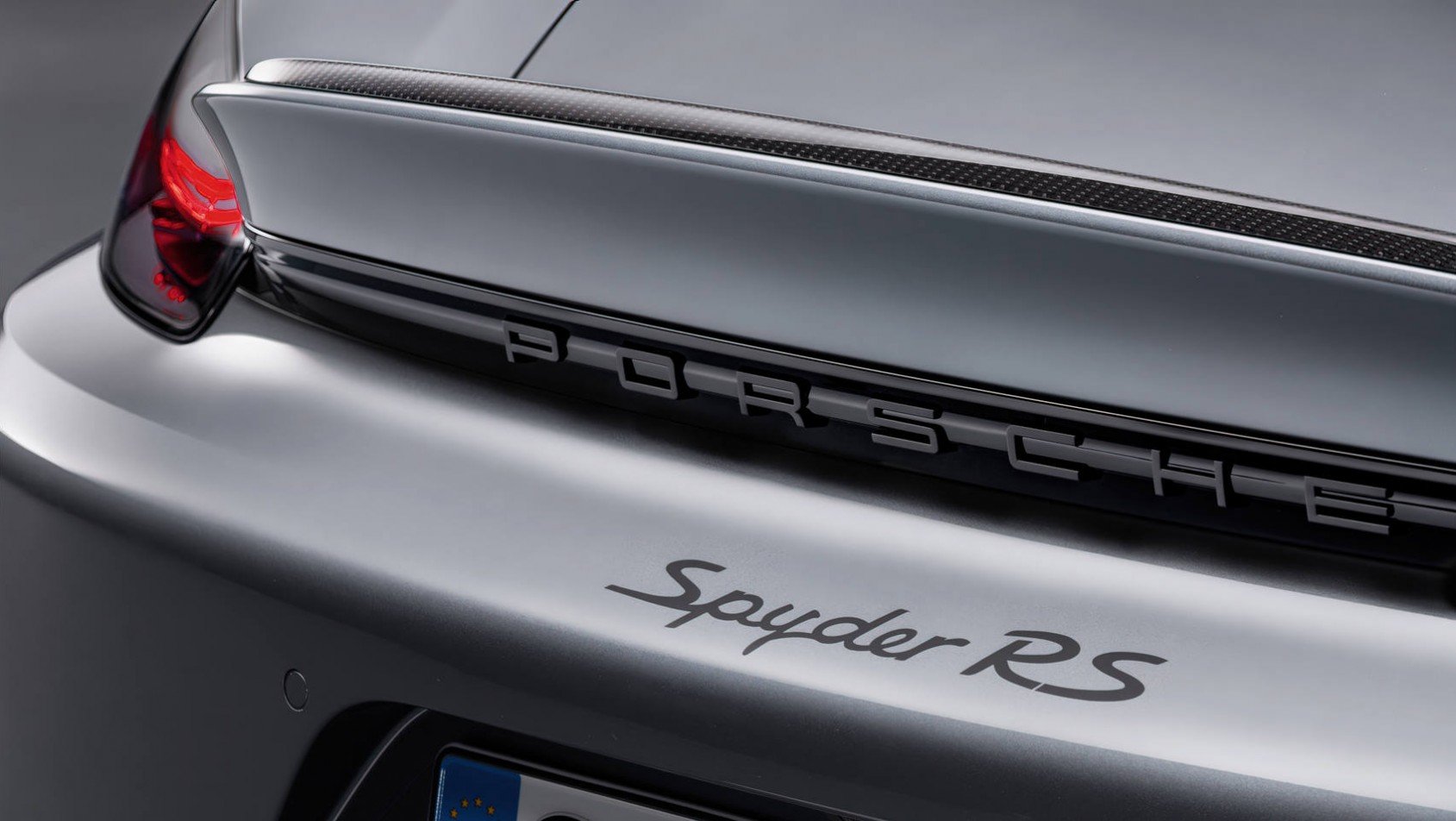 Porsche 718 Spyder RS Porsche 718 Spyder RS logo