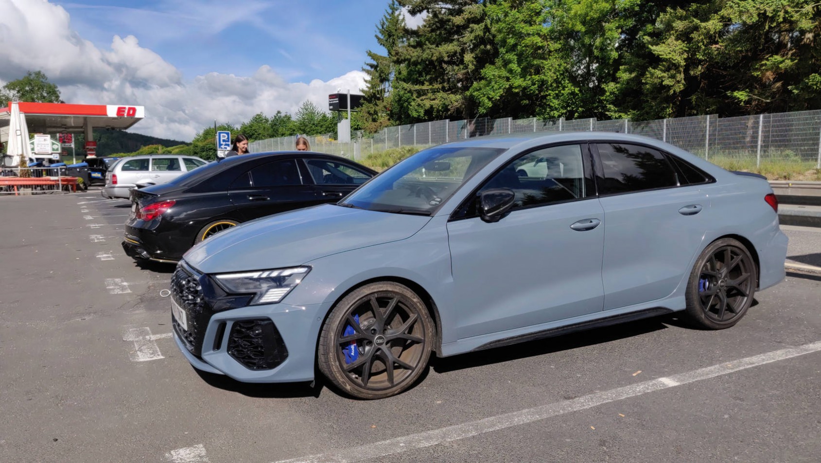 24h of Nürburgring parking