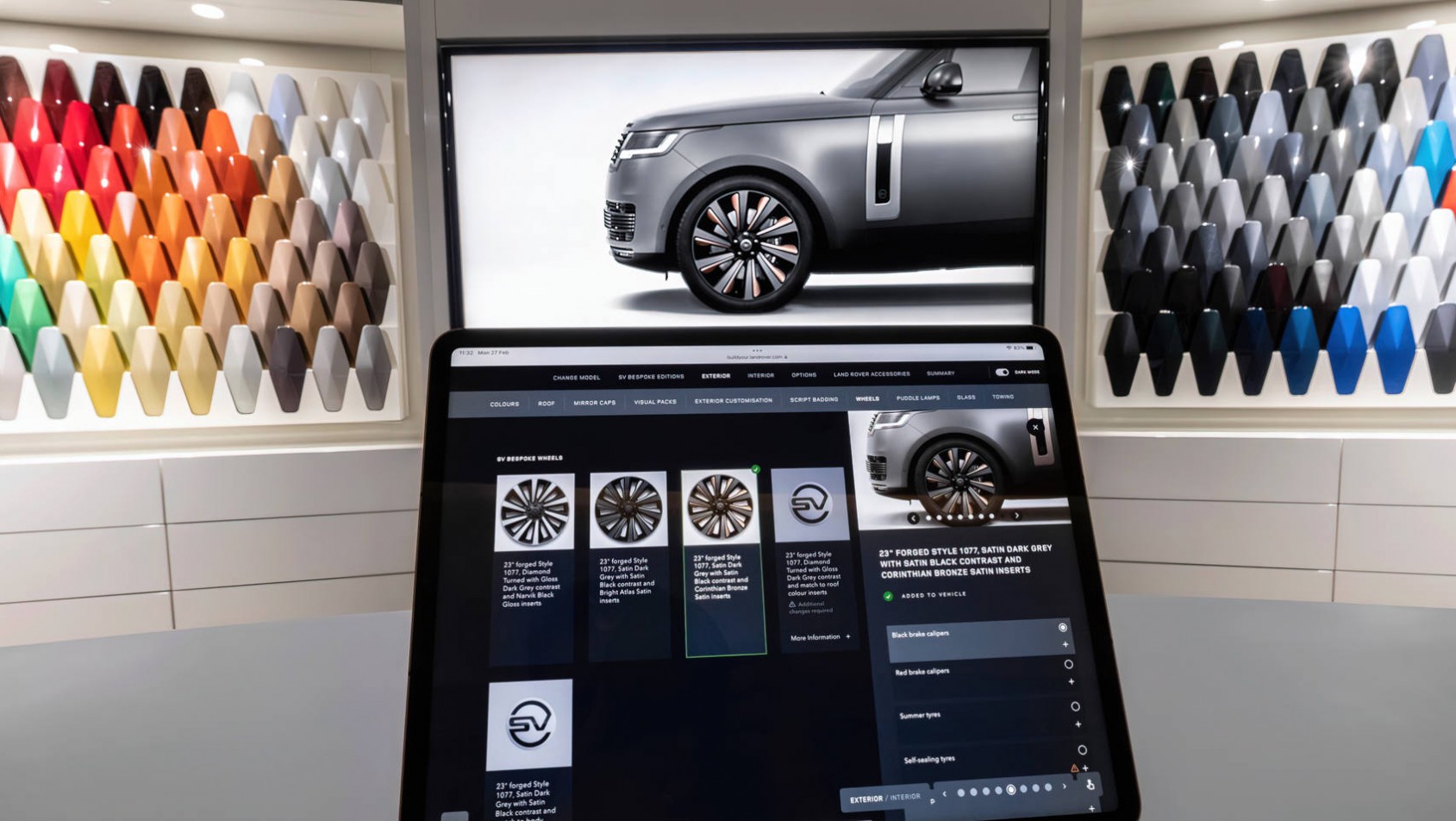 Range Rover 2024 Range Rover SV Bespoke konfigurator