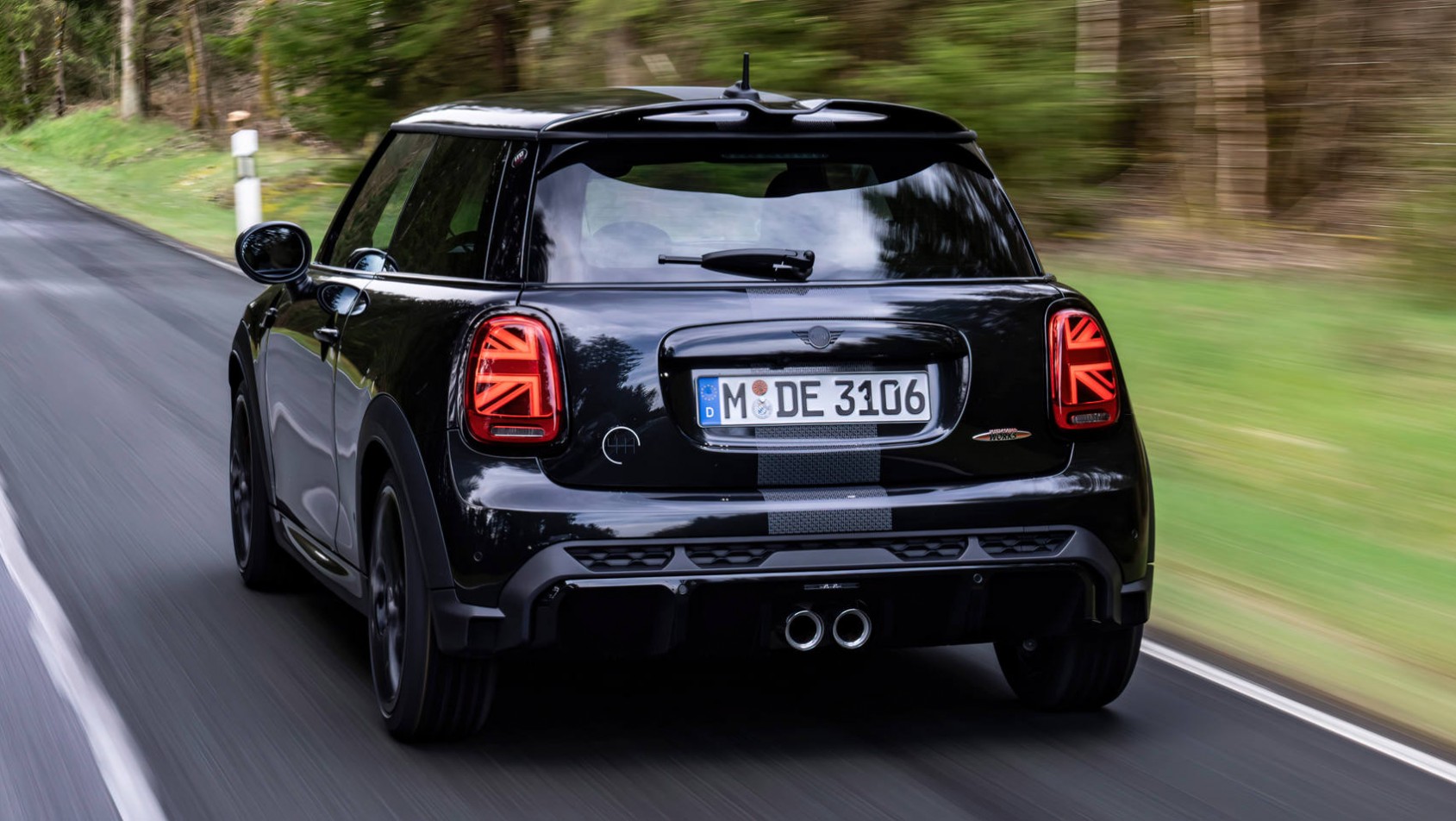 MINI JCW 1TO6 Edition 2023 tył dynamiczne