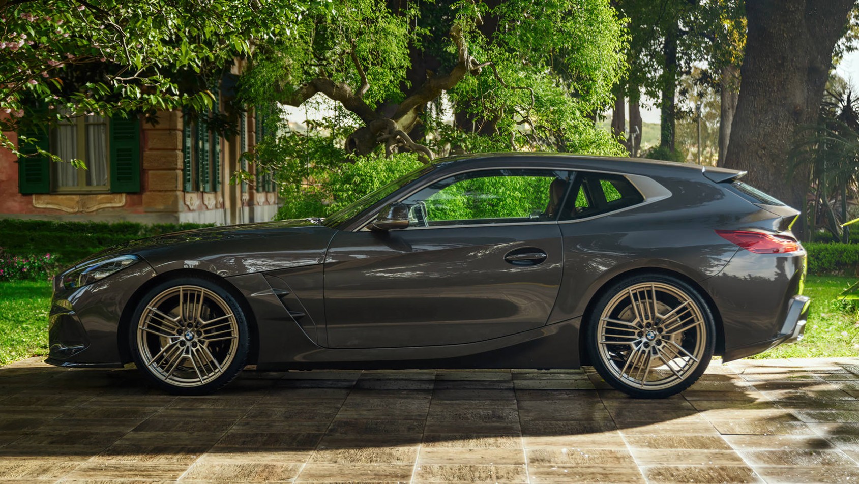 BMW Concept Touring Coupe BMW Concept Touring Coupe z profilu