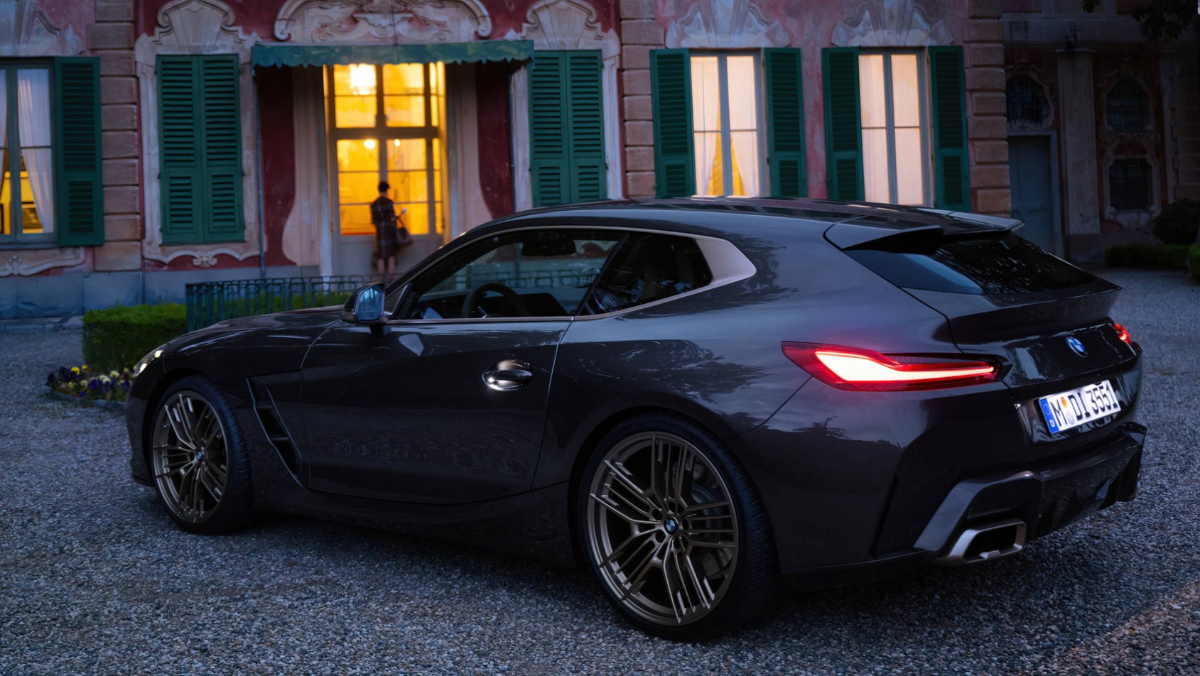 BMW Concept Touring Coupe BMW Concept Touring Coupe sylwetka