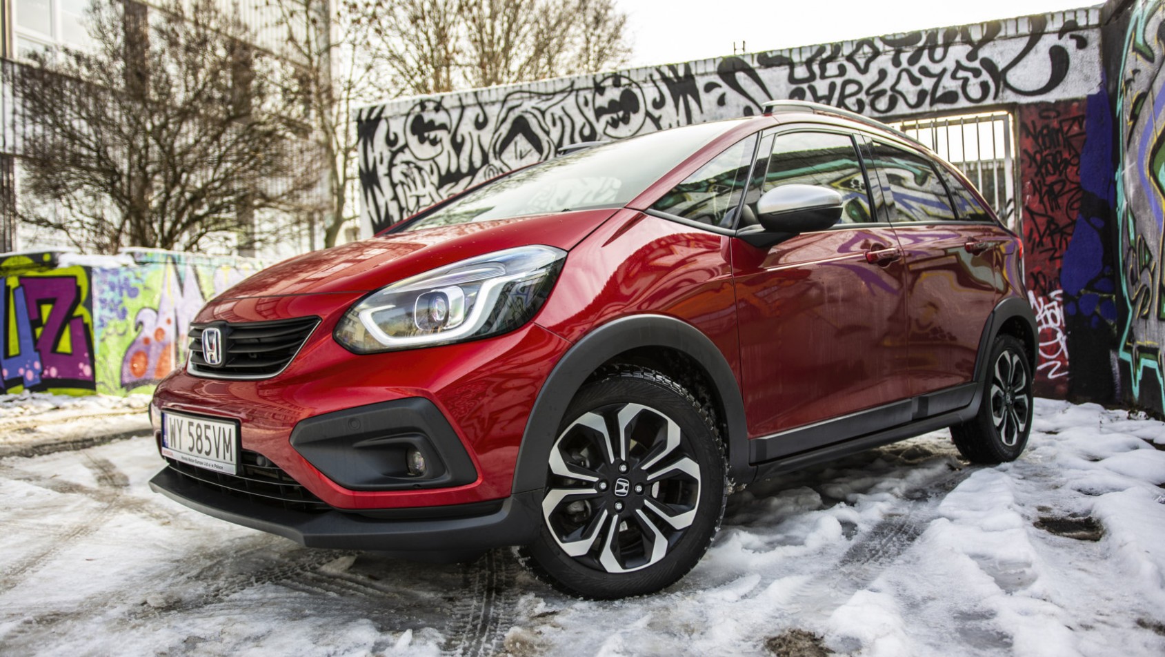 Honda Jazz Crosstar lewy przód