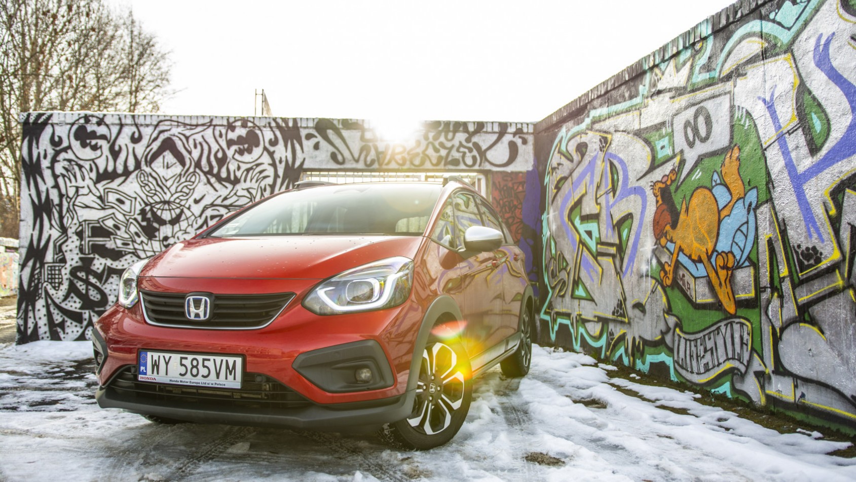 Honda Jazz Crosstar refleksy