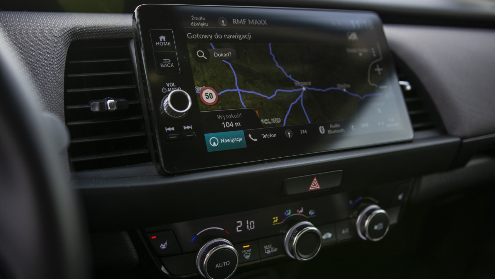 Honda Jazz Crosstar multimedia