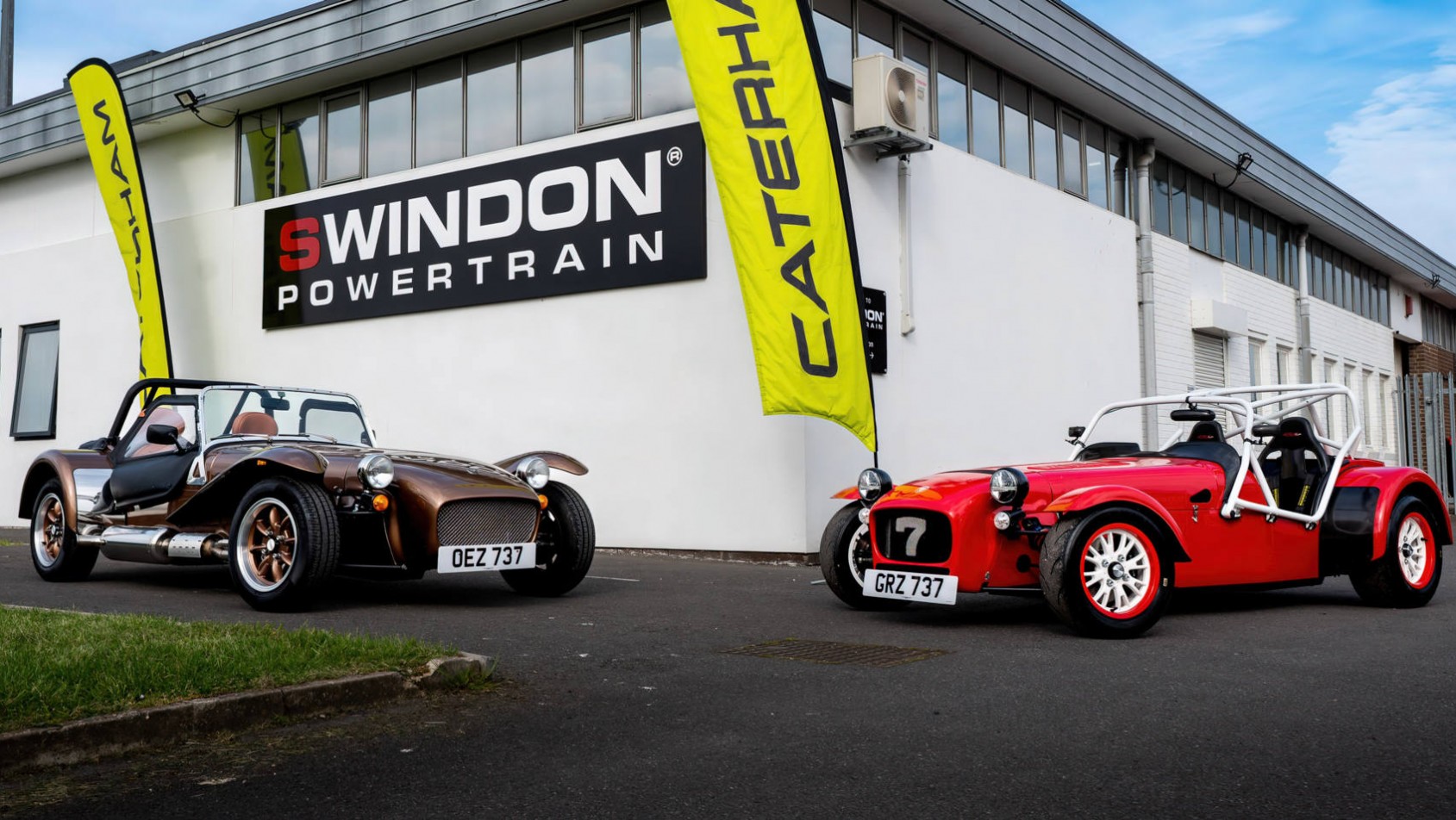 Caterham EV Seven przed zakładem