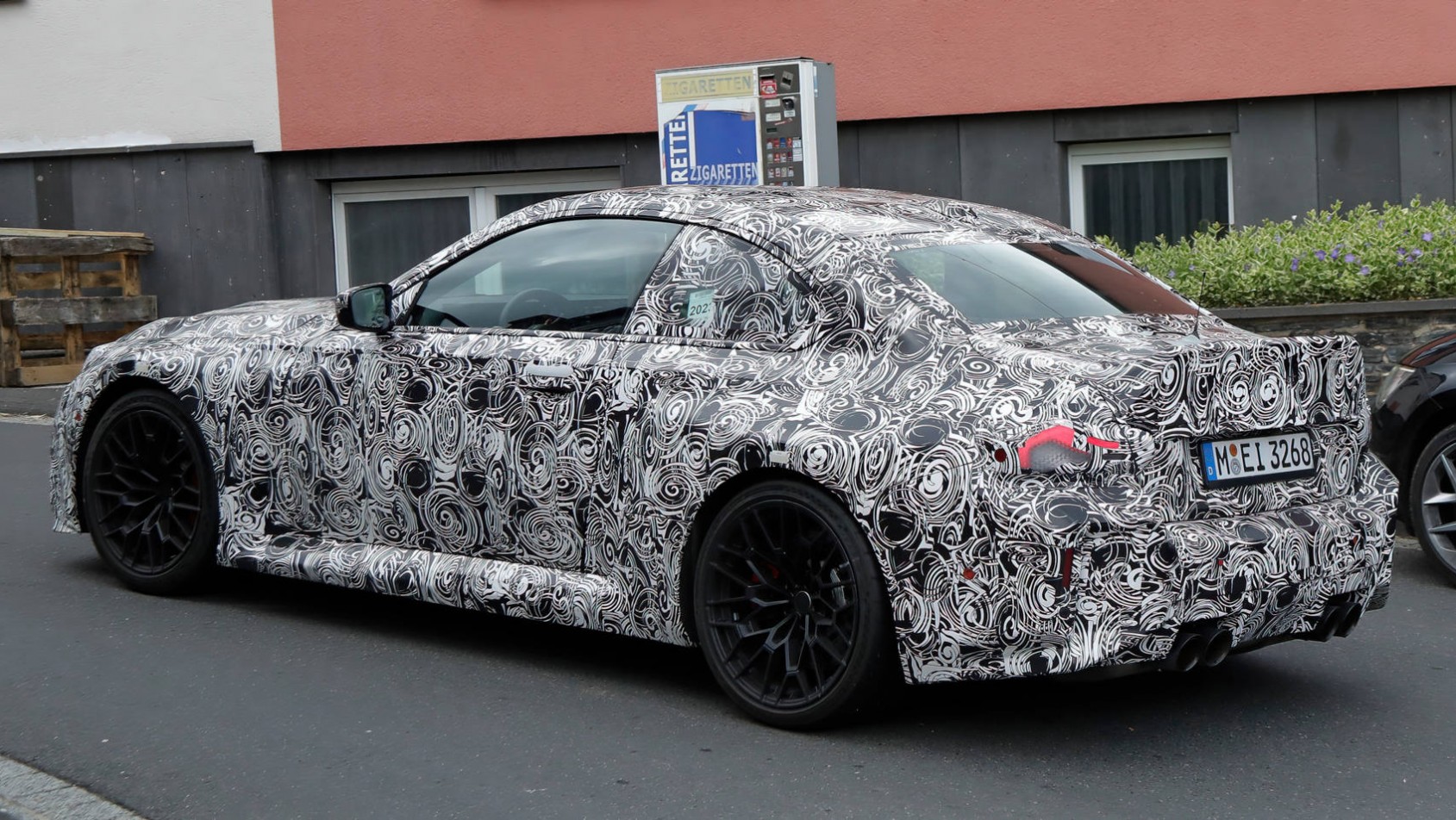 2024 BMW M2 CS spyshot sylwetka