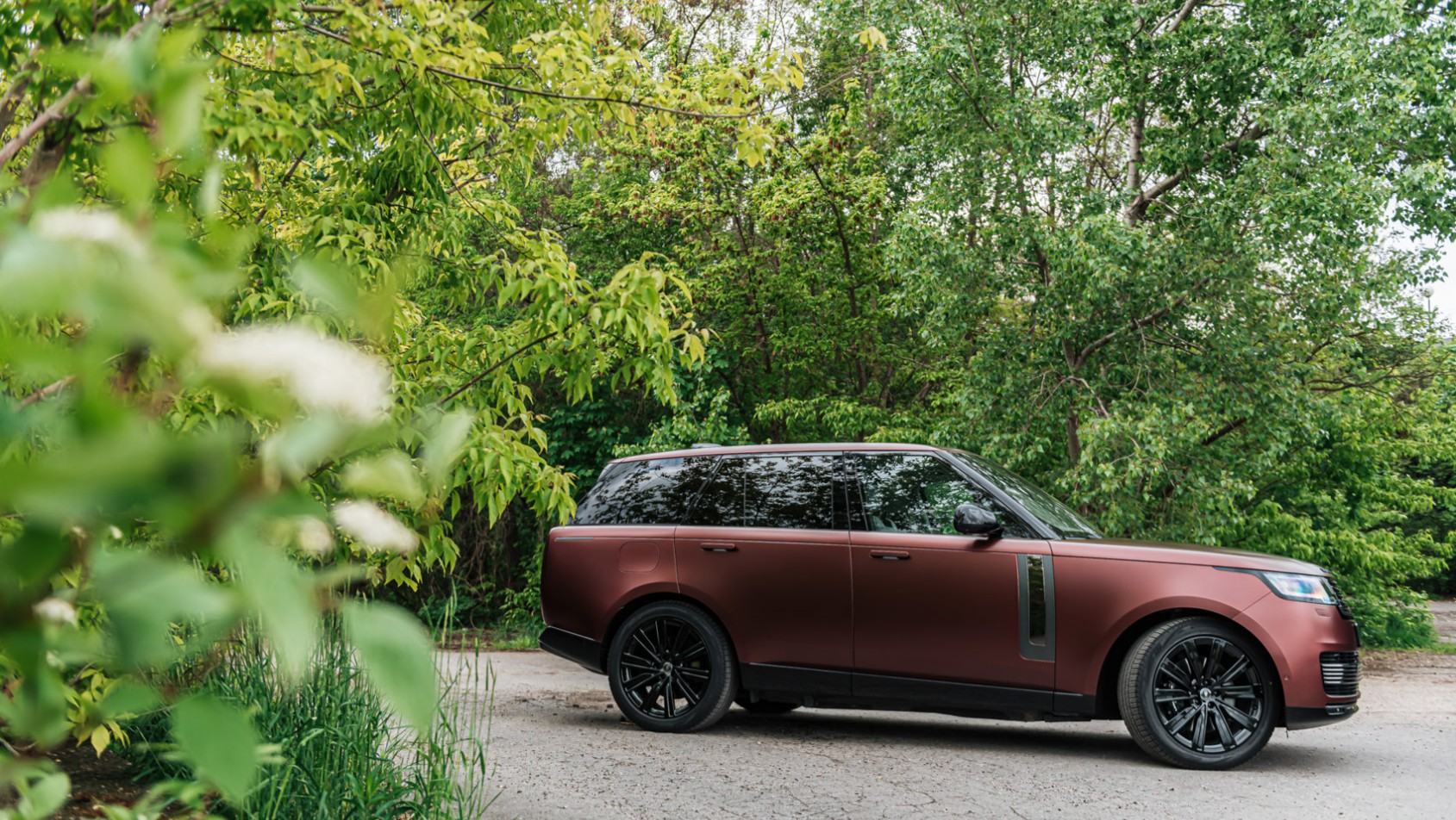 Range Rover SV sylwetka