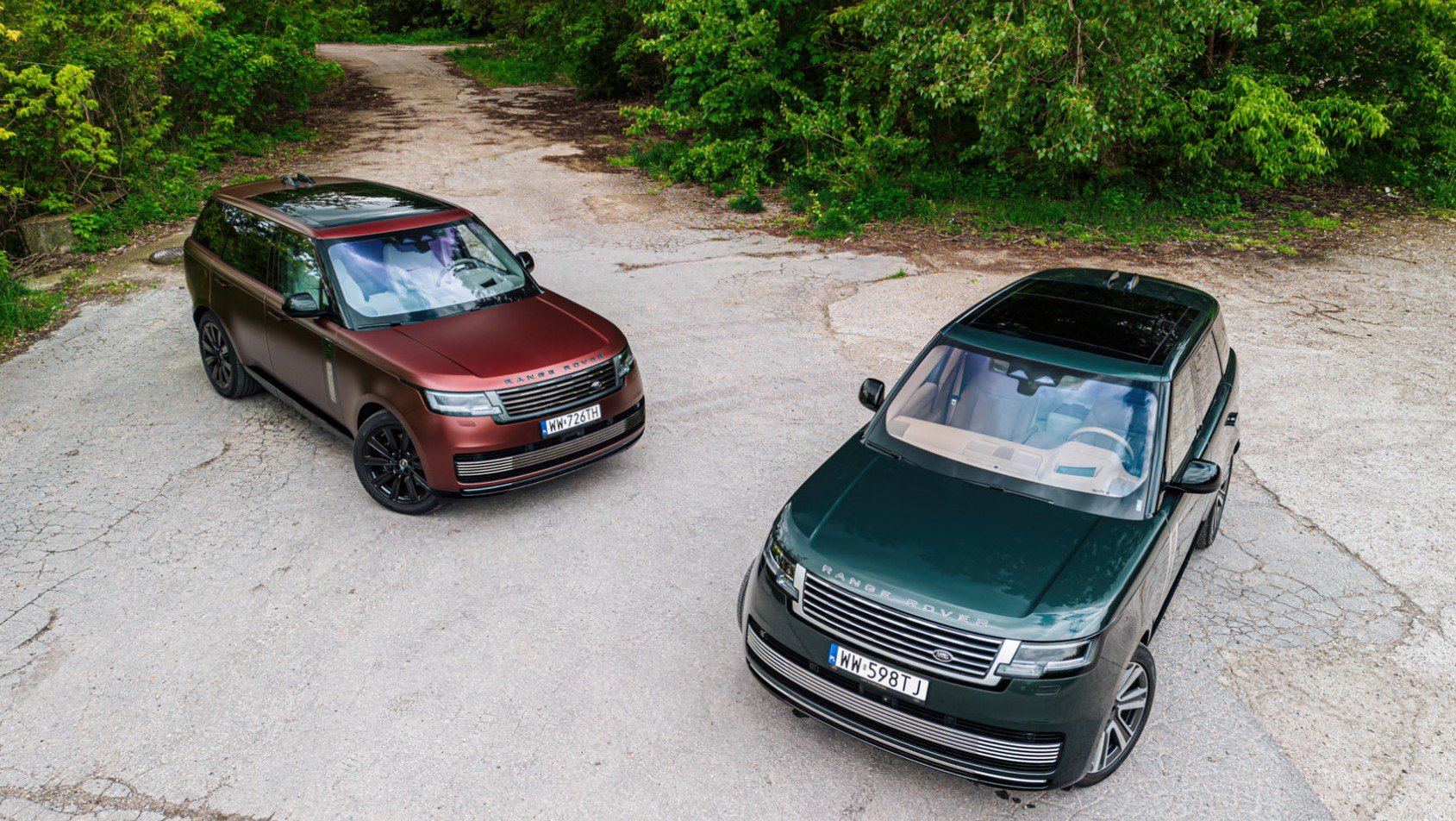 Range Rover SV przód pod kątem