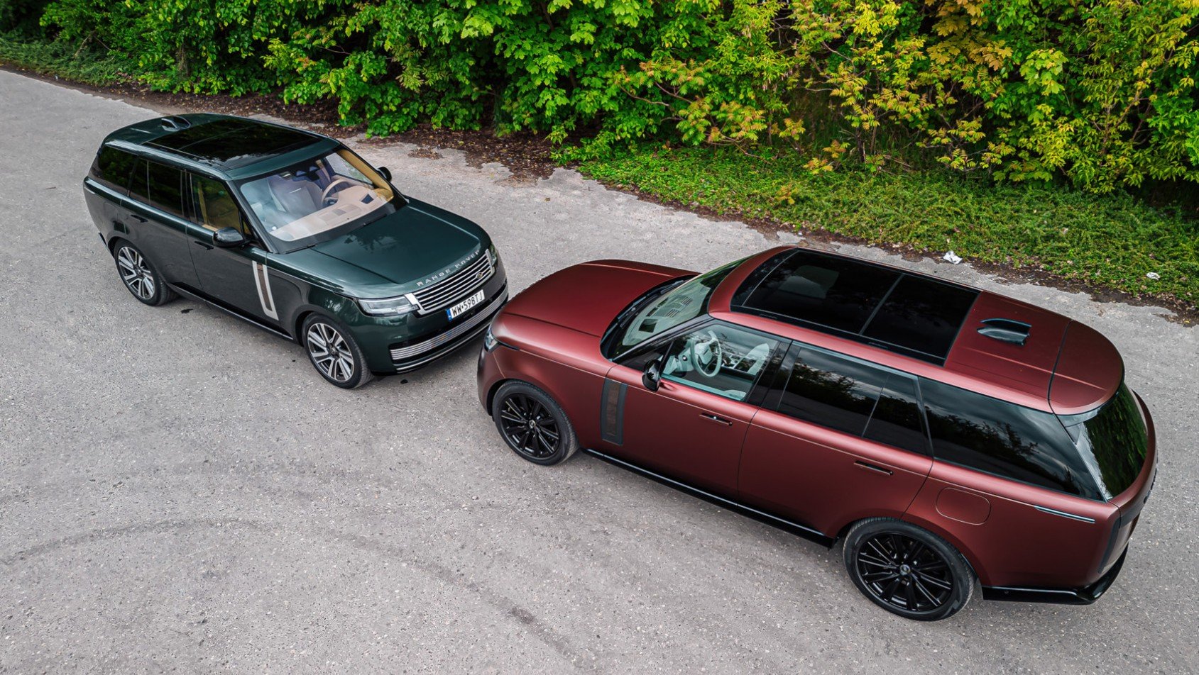 Range Rover SV z boku