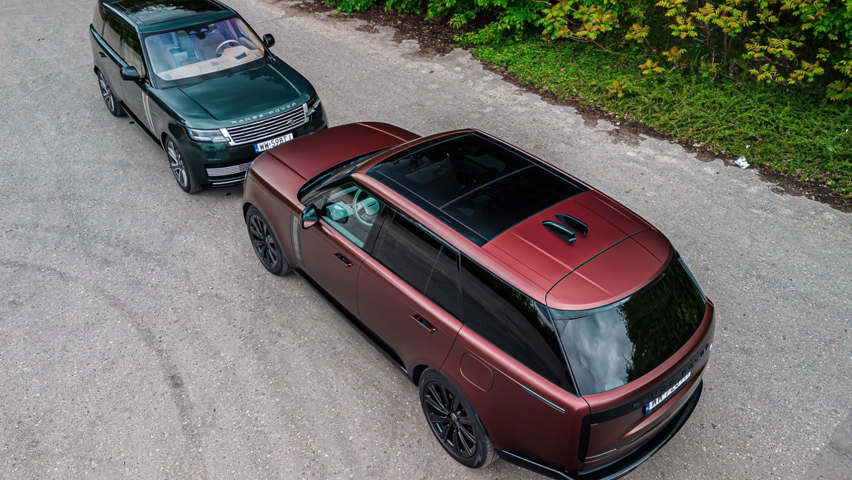 Range Rover SV lewy tył