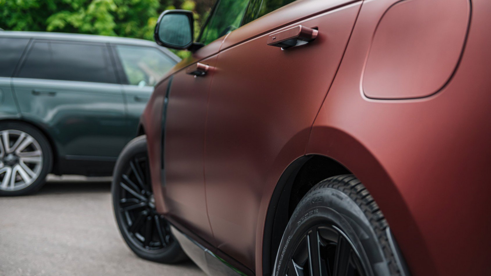 Range Rover SV matowy lakier