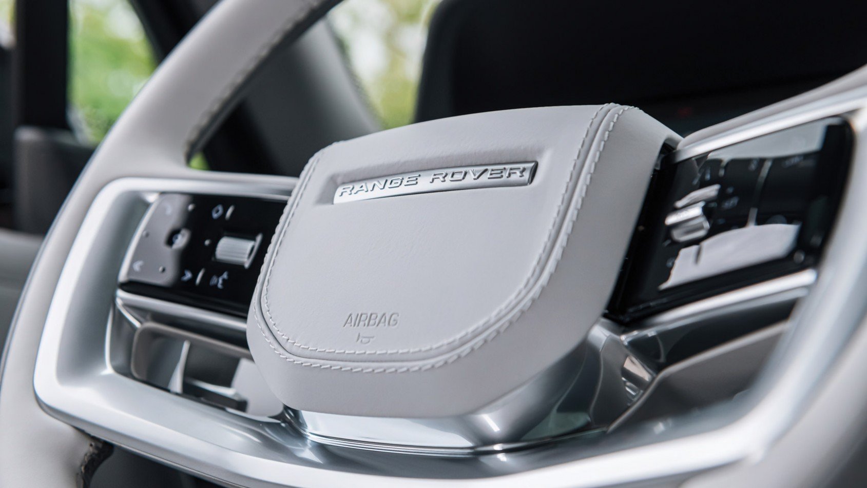 Range Rover SV detal kierownicy