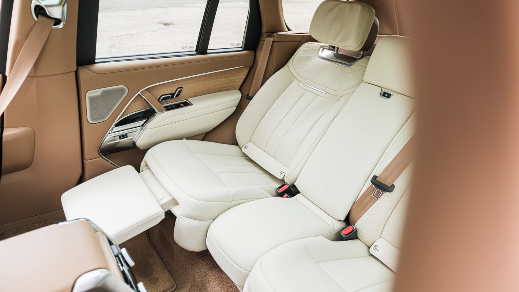 Range Rover SV rozkładane fotele