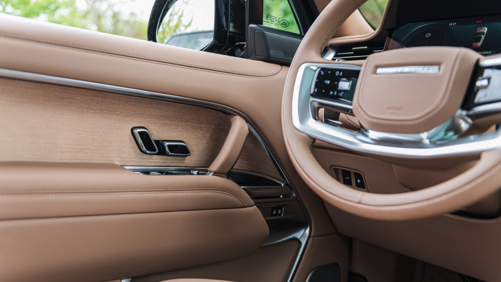 Range Rover SV detal wnętrza