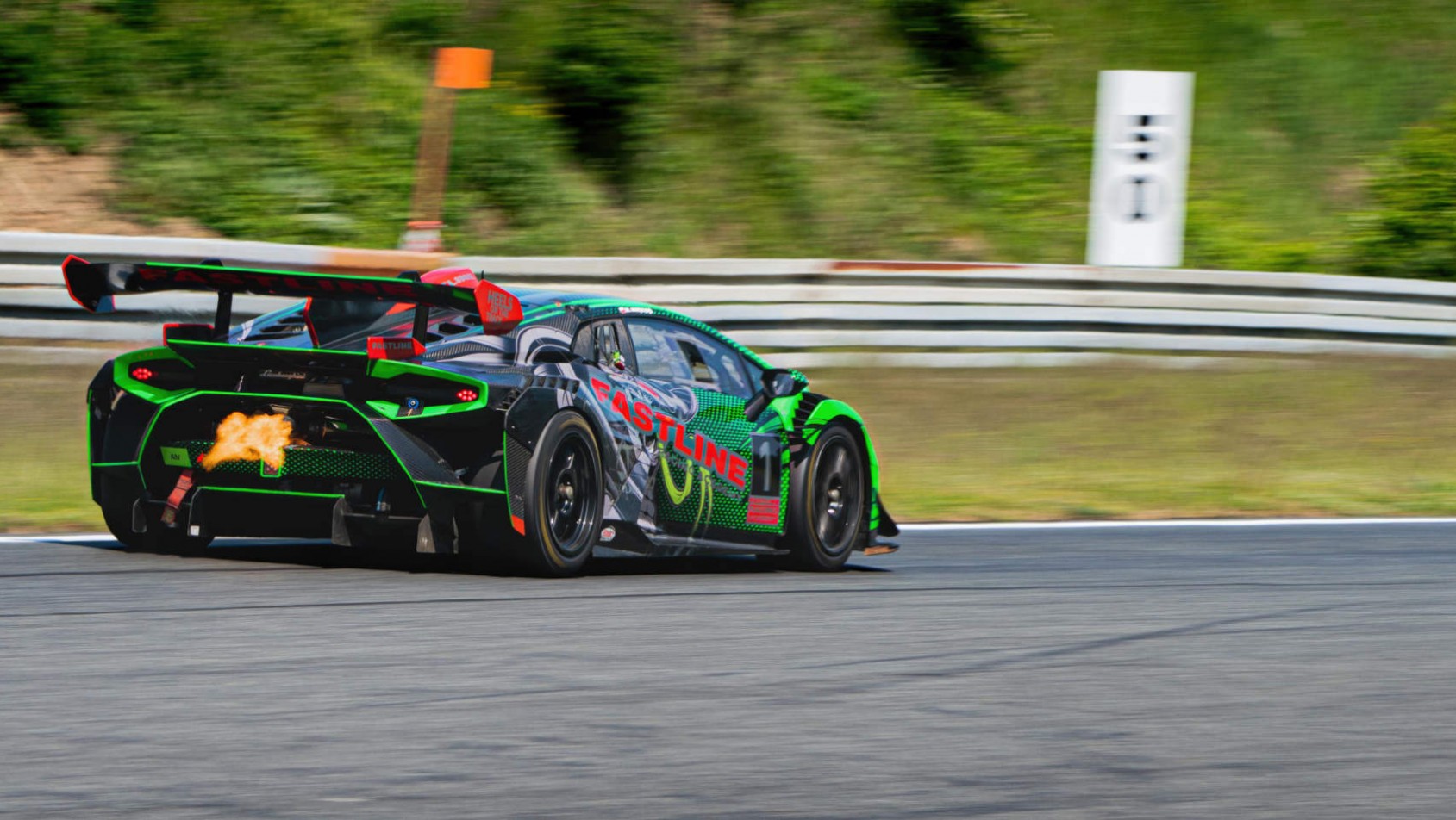 Ostra jazda Mariusza Miękosia na torze Poznań