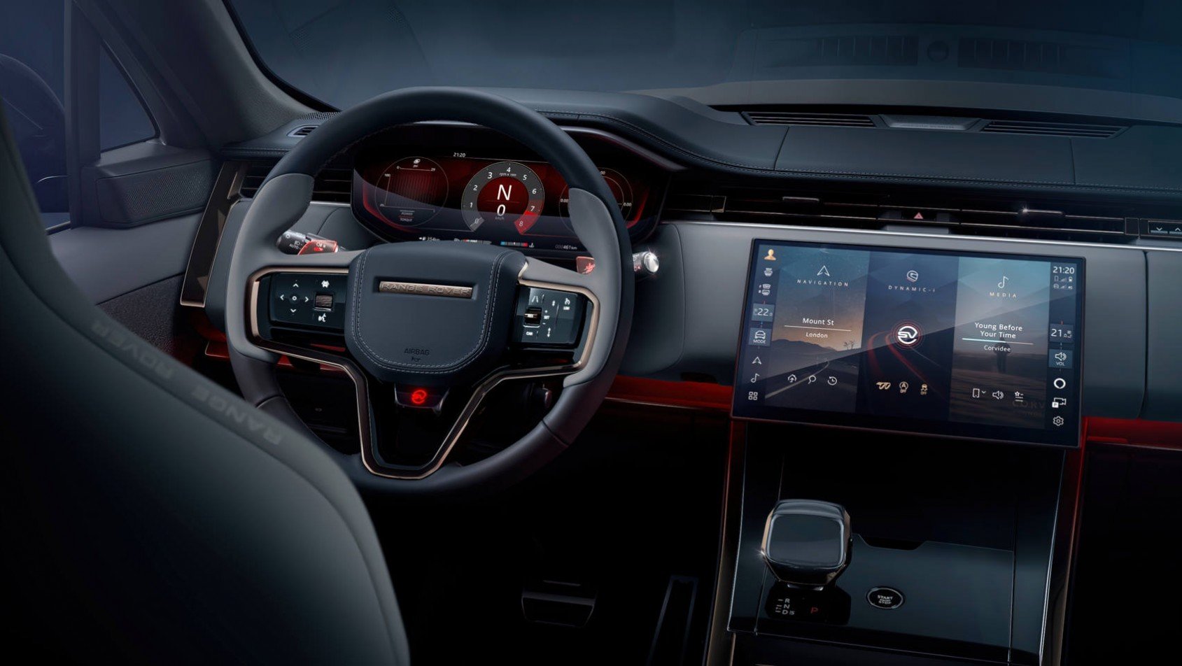 Range Rover Sport SV kokpit