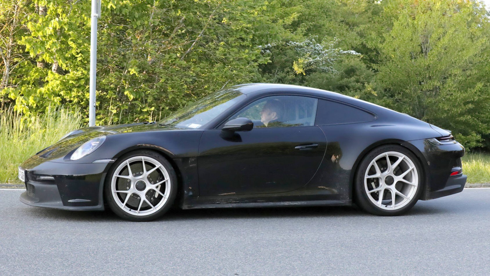 Porsche 911 ST spyshot profil