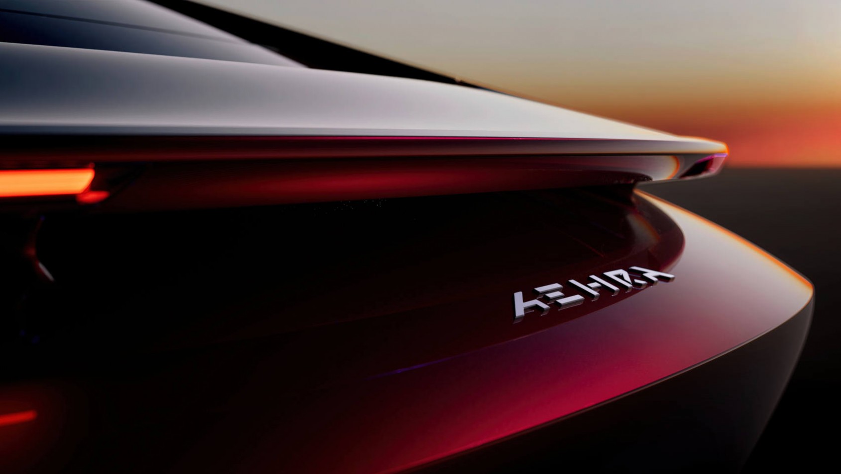 Aehra Sedan koncept teaser