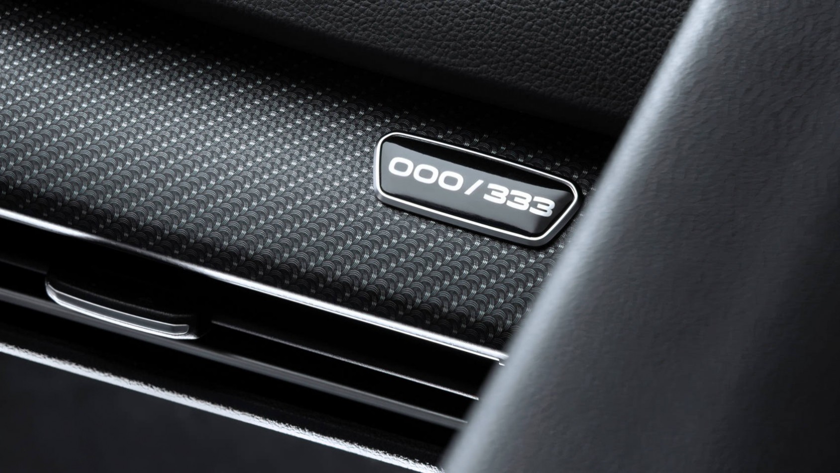 Volkswagen Golf R 333 Limited Edition plakietka