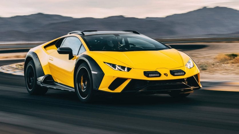 Lamborghini Huracán Sterrato Lamborghini Huracán Sterrato - na drodze