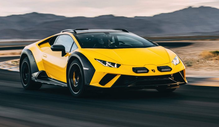 Lamborghini Huracán Sterrato - na drodze