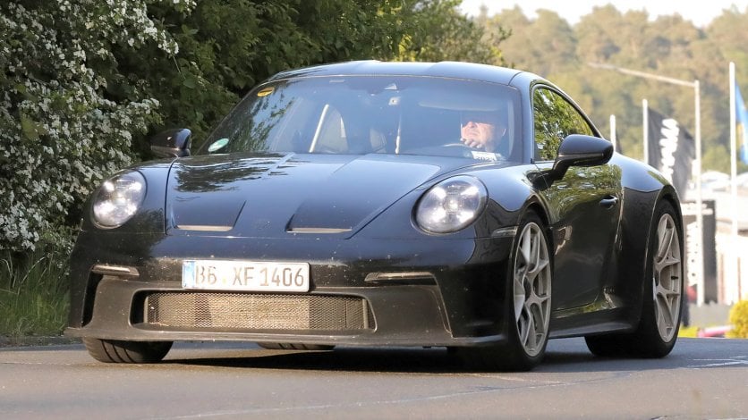 Porsche 911 ST spyshot główne