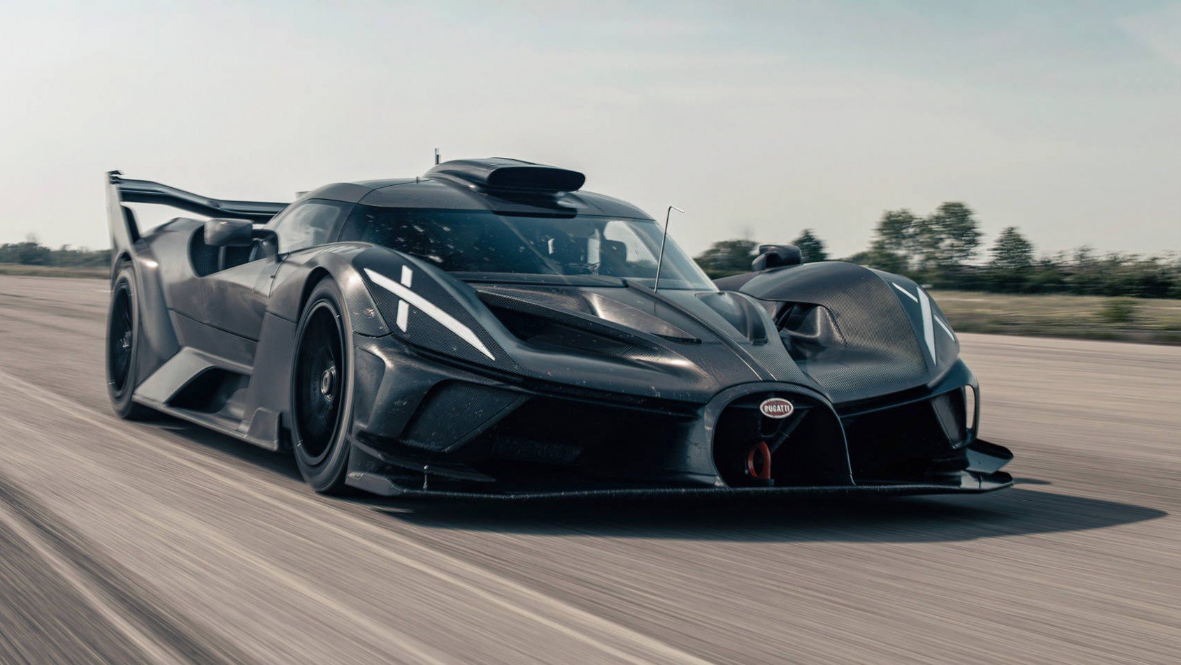Bugatti Bolide Bugatti Bolide on track