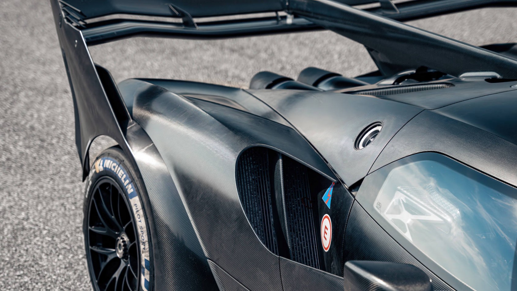Bugatti Bolide Bugatti Bolide skrzydło tylne