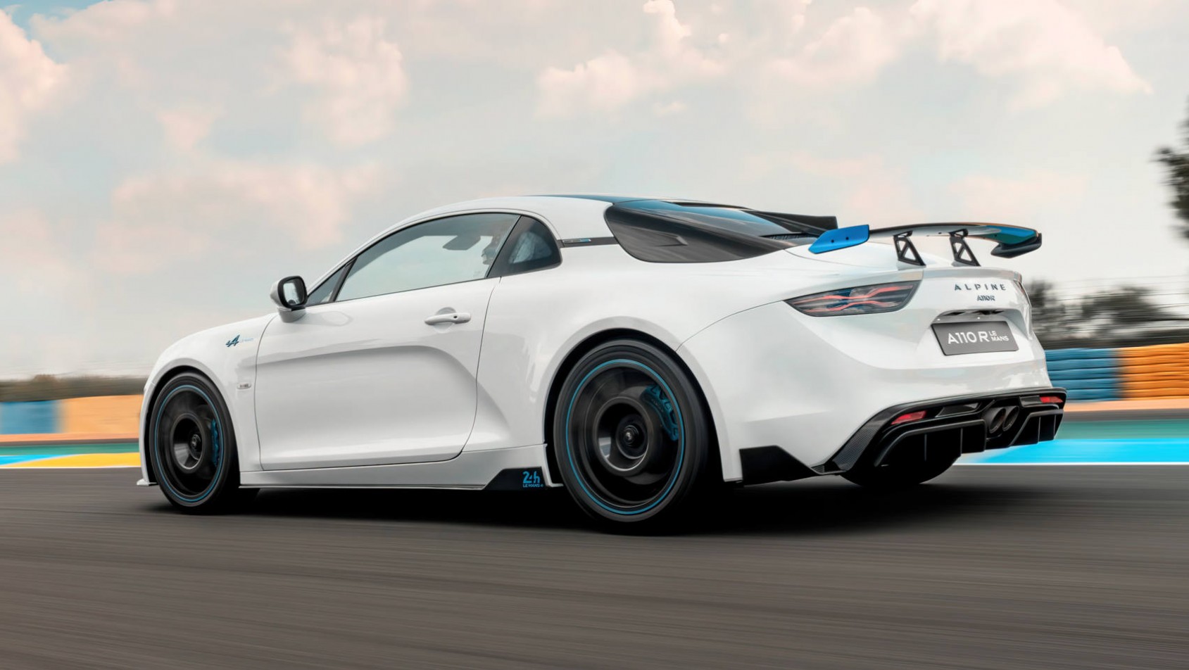 Alpine A110 R Le Mans sylwetka tył