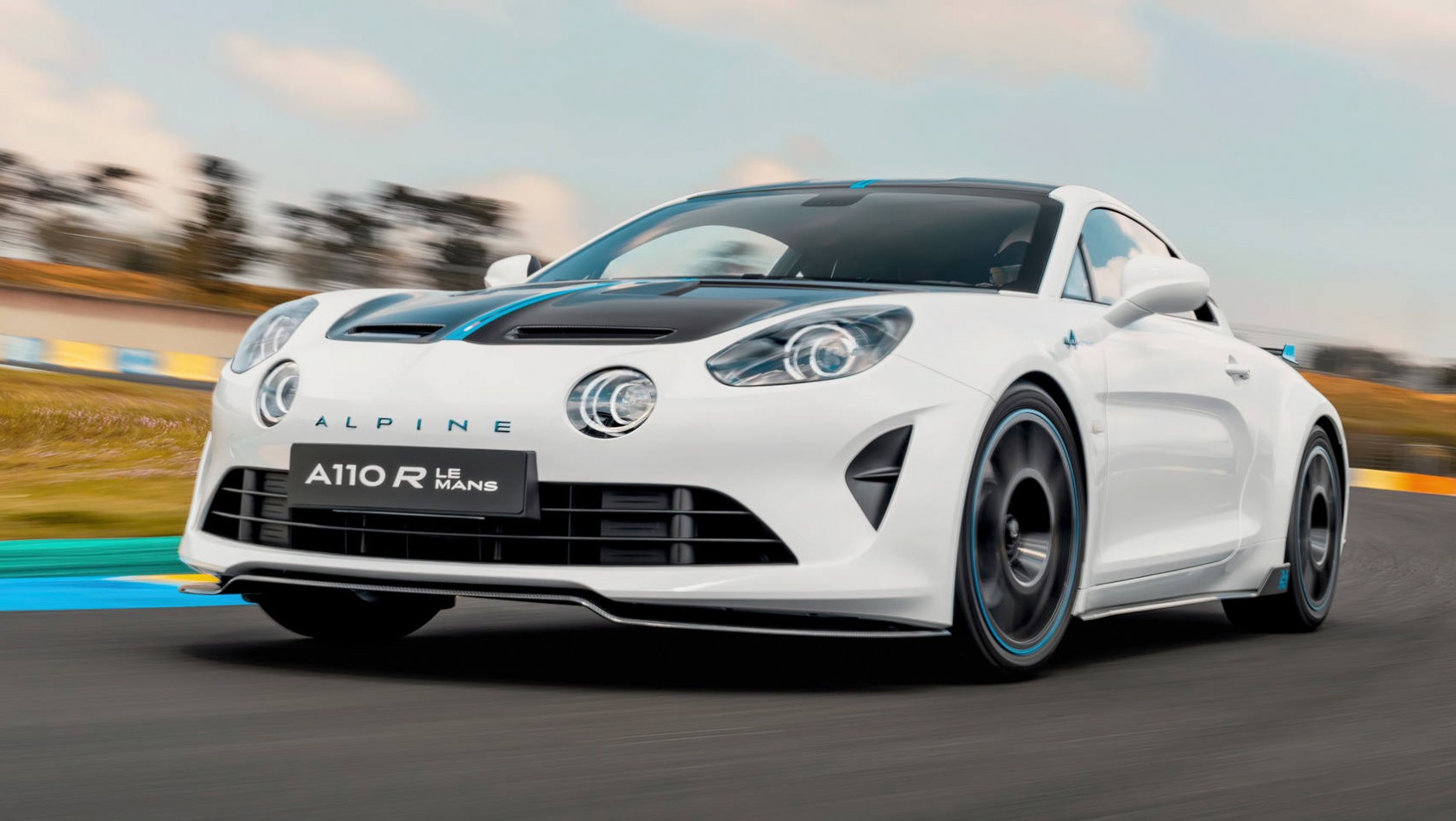 Alpine A110 R Le Mans przód dynamicznie