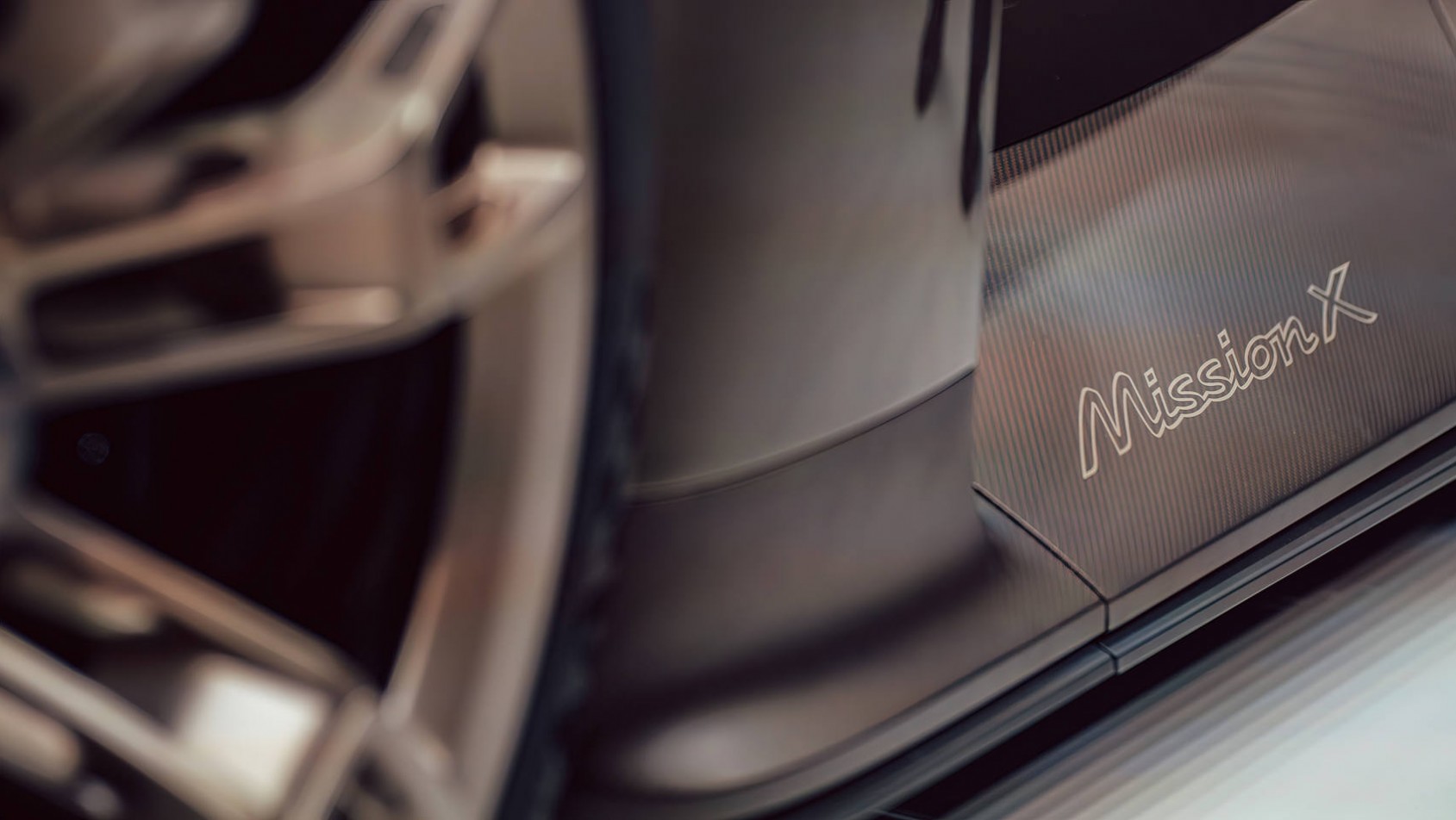 Porsche Mission X logotyp