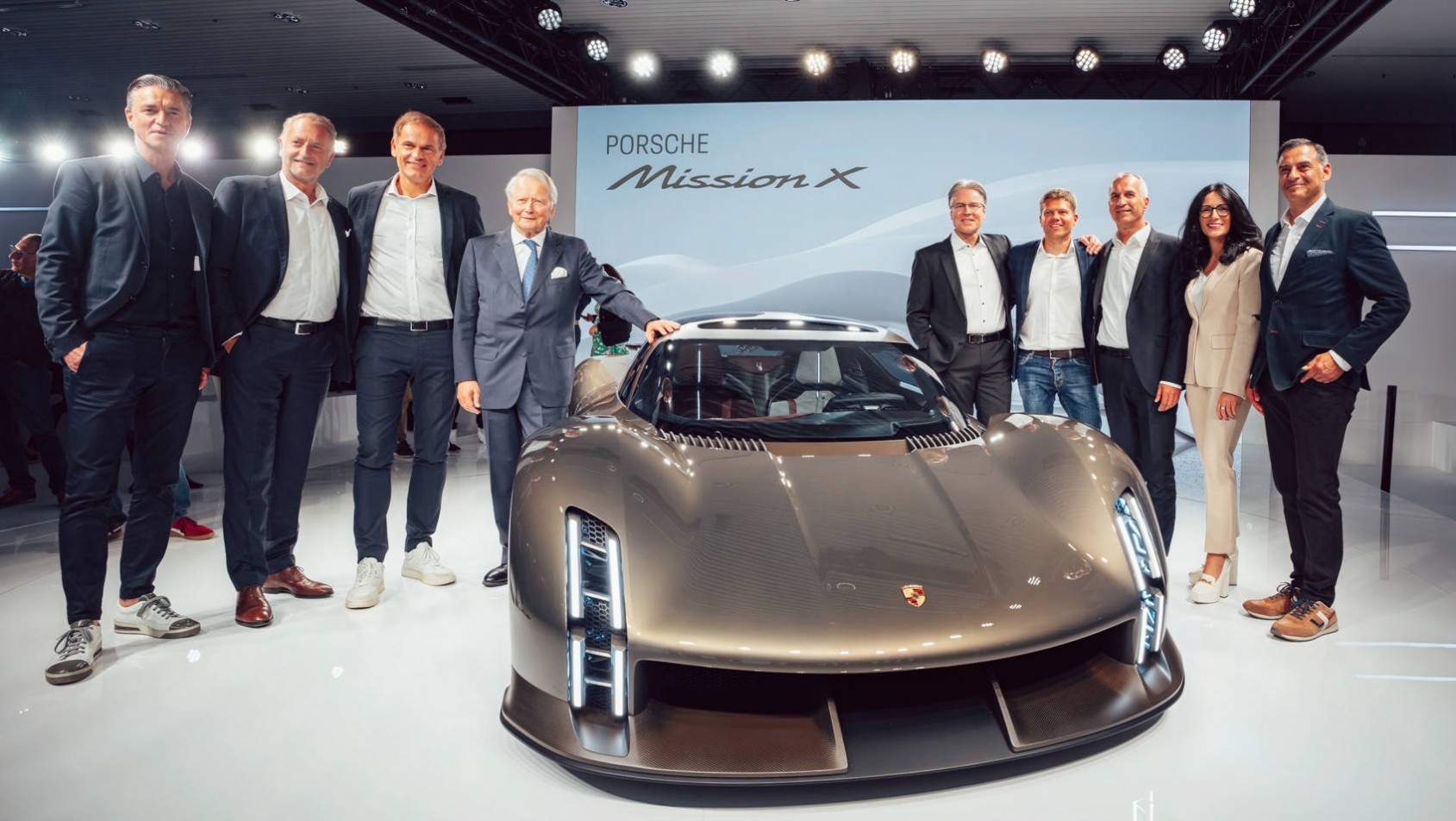 Porsche Mission X zespół prpjektowy