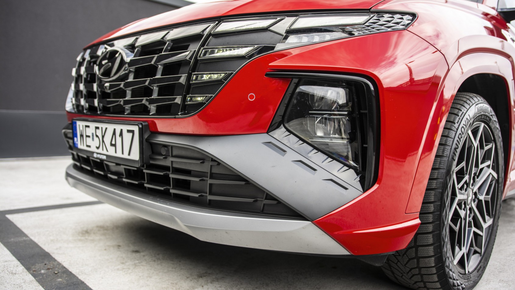 Hyundai Tucson Hyundai Tucson N Line detal przodu