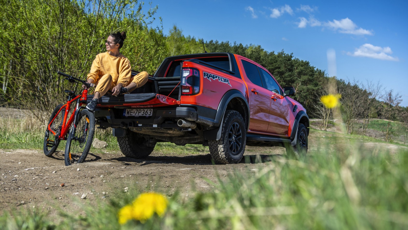 Ford Ranger Raptor test główne