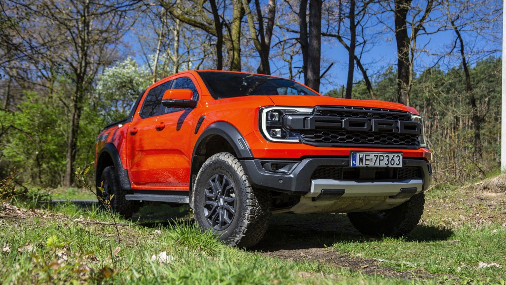 Ford Ranger Raptor test przód główne
