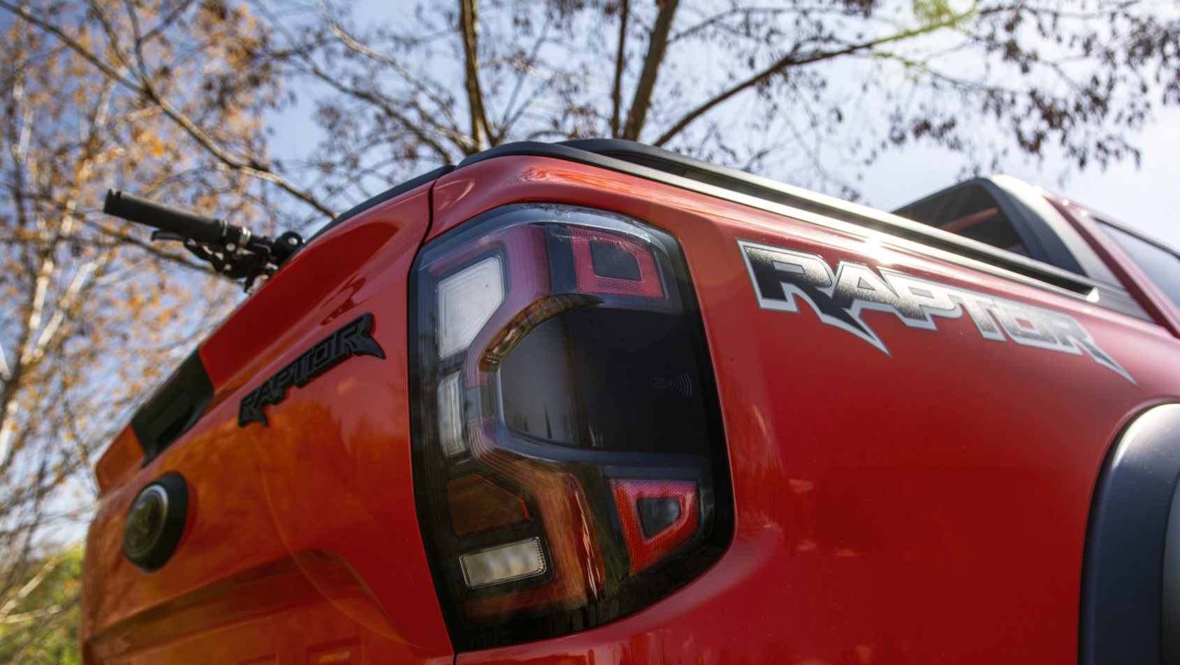 Ford Ranger Raptor lampa