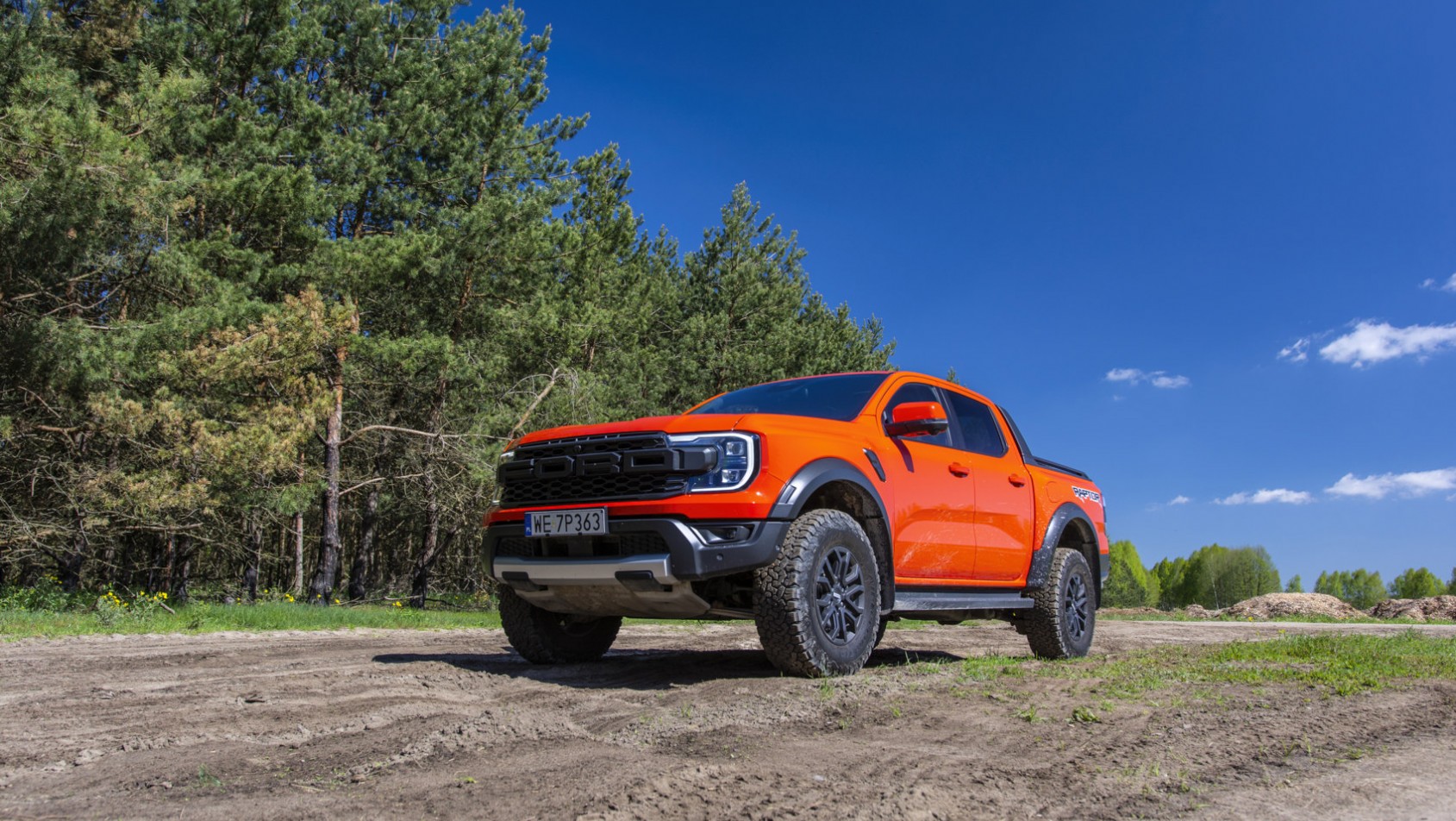 Ford Ranger Raptor bezdroża