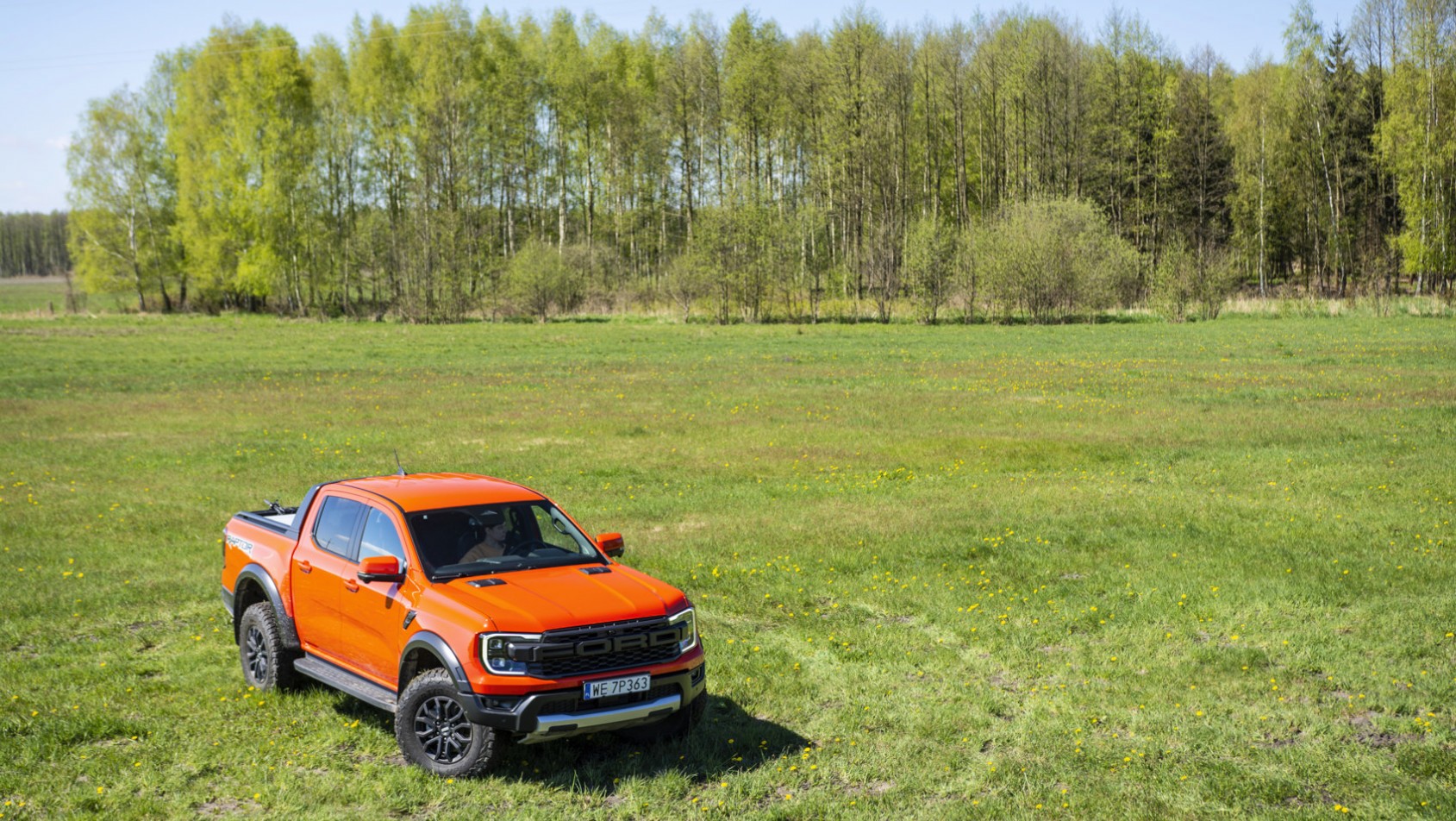 Ford Ranger Raptor krajobraz