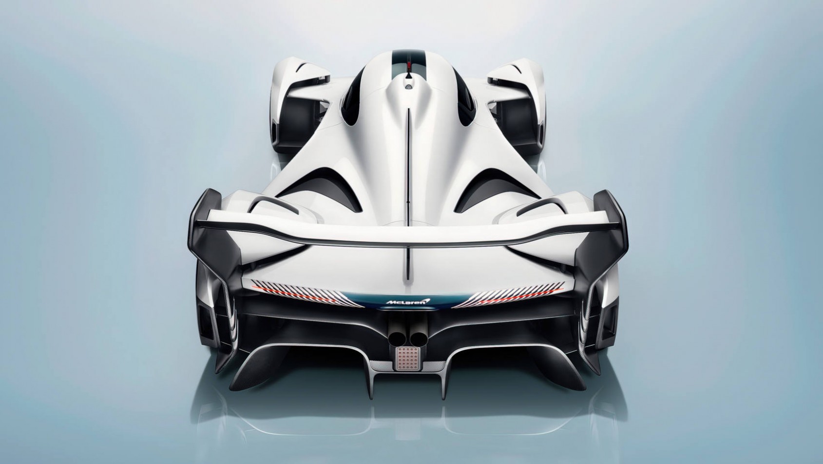 McLaren Solus GT studio z góry