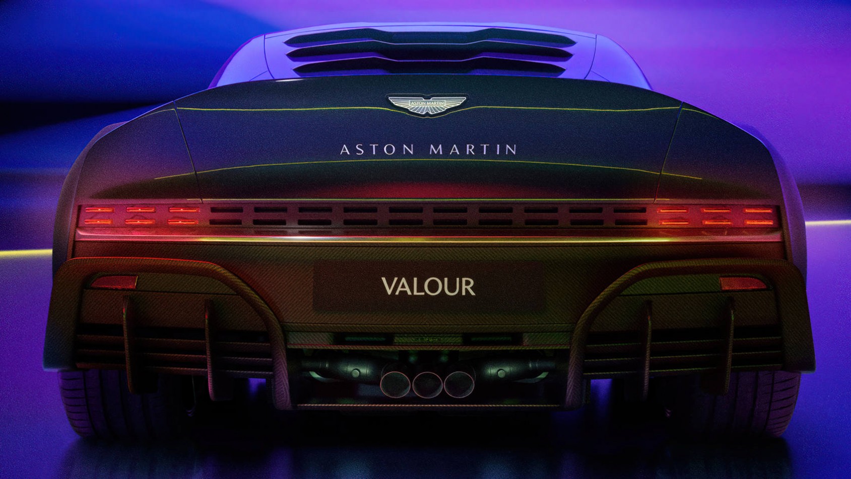 Aston Martin Valour pas tylny